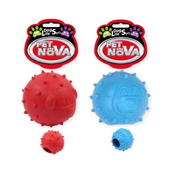 Pet Nova Hundelegetøj TPR Snackbold - Ø6,5 cm