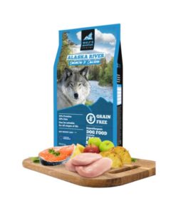 Wolf´s Mountain Hundefoder Med Laks & Kylling - 12 kg